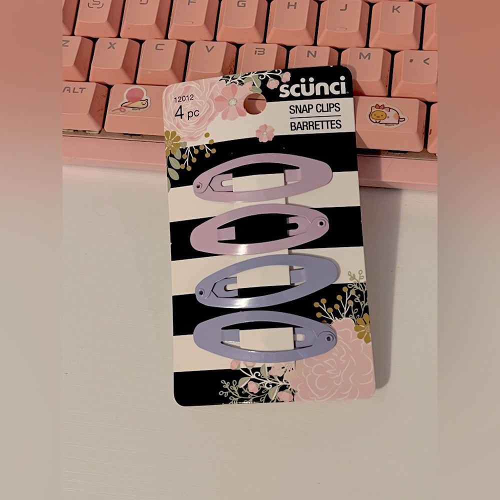 Scünci Barrettes - 🩷Lavender/Purple💜